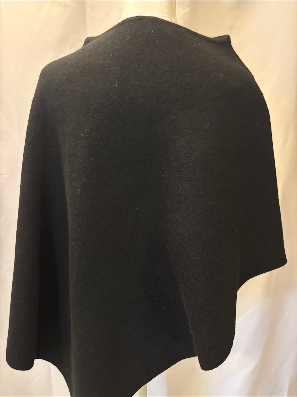 Zara Black Crew Neck Poncho Sweater - US size Medium - Picture 7 of 10